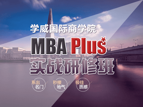 学威国际商学院MBA Plus线下研修班课程