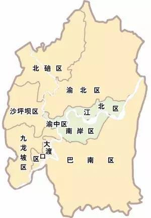 新航道培训重庆学校业务覆盖区域（城市）；重庆主城区域