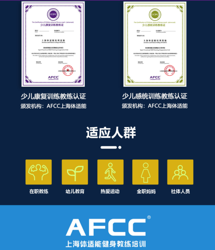 广州VCPC少儿体适能教练证书2